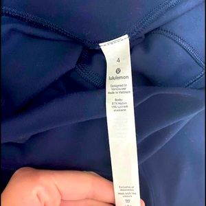 lululemon align joggers, worn once NAVY